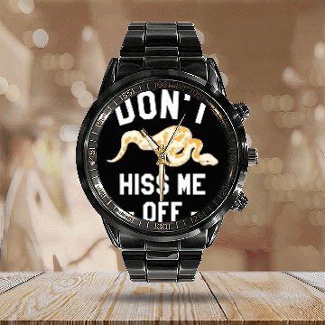 Discover Python Pet Dont Hiss Me Off Ball Python Snake Pythons Reptile Baseball Tees Calendar Steel Band Watch