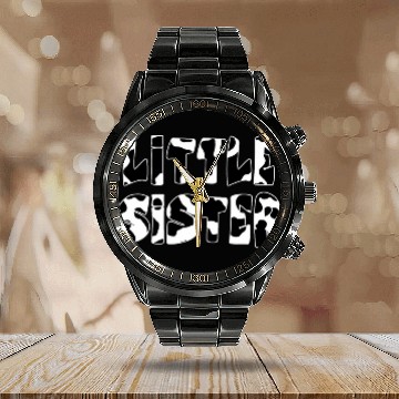 Discover Cow Pet little Sister Cow Print Cow Pattern Baseball Tees Calendar Steel Band Watch