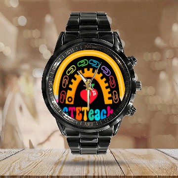 Discover Head Start Team Appreciation Week Back to School Teacher Calendar Steel Band Watch