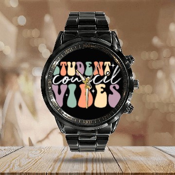 Discover Groovy Student Council Vibes School Student Teacher Calendar Steel Band Watch