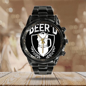 Discover Beer Fun Beard And Beer Drinking Hair Growing Growth 8 Calendar Steel Band Watch
