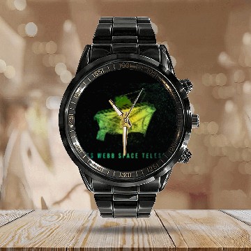 Discover Astronaut Job James Webb Space Telescope 1 Baseball Tees Calendar Steel Band Watch