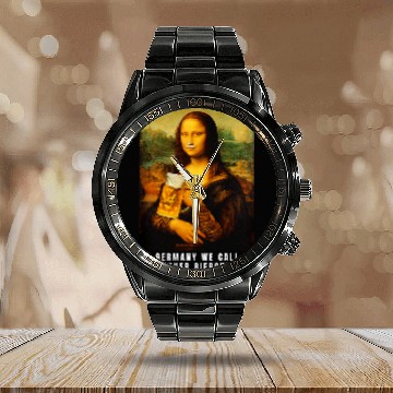 Discover Beer Fun Mona Lisa Beer In Germany We Call It Delicious Beers Baseball Tees Calendar Steel Band Watch