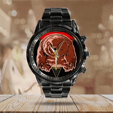 Discover Bear Pet Tardigrade Water Bear Moss Piglets Micro Animal Baseball Tees Calendar Steel Band Watch