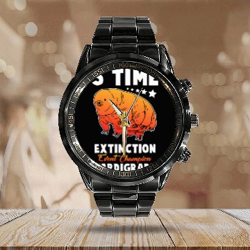 Discover Bear Pet Tardigrade Water Bear Extinction Event Champion Tdesign Tde 3 Calendar Steel Band Watch