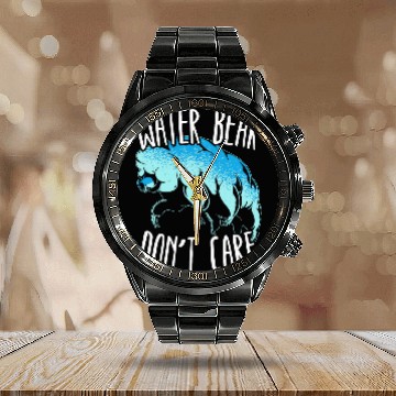 Discover Bear Pet Water Bear Don t Care Moss Piglets Science Tardigrade Calendar Steel Band Watch