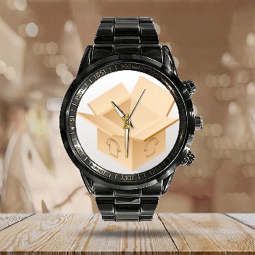 Discover MINION FACE Calendar Steel Band Watch