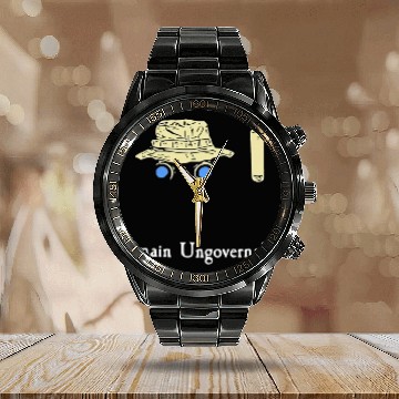 Discover Coffee Fun Stocking Mill Coffee Election Season Remain Ungovernable Calendar Steel Band Watch