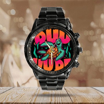 Discover Turtle Pet Finding Nemo Crush The Sea Turtle Dude Calendar Steel Band Watch