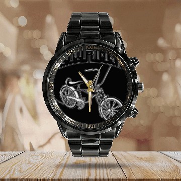 Discover Low Rider Bicycle For Men Lowrider Bike Calendar Steel Band Watch