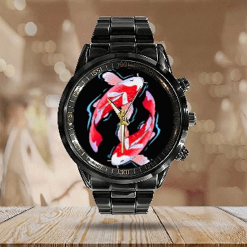 Discover Japan Koi Fish Japanese Tattoo 4 Baseball Tees Calendar Steel Band Watch