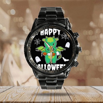 Discover Dragon Pet Happy Halloween Pumpkin Bat Dragon Halloween Baseball Tees Calendar Steel Band Watch