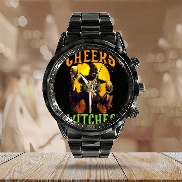 Discover Beer Fun Halloween Beer Drinker Trick Or Treat Spooky Alcoholic 4 Baseball Tees Calendar Steel Band Watch