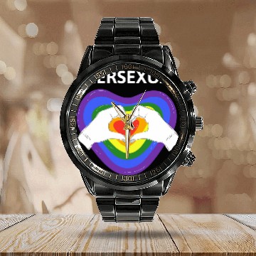 Discover Beer Fun Beersexual beer canned beer drinking Zip Calendar Steel Band Watch