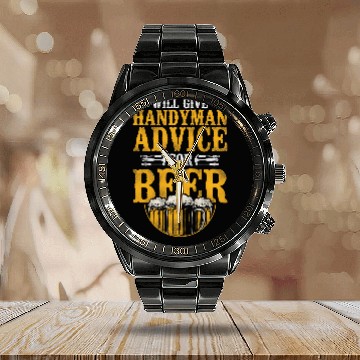 Discover Beer Fun Handyman Beer vintages Will Give Handyman Advice For Beer Baseball Tees Calendar Steel Band Watch
