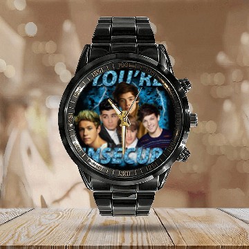 Discover One Direction You're Insecure Calendar Steel Band Watch