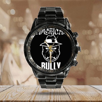 Discover American Bully Lowrider Hat Chicano Cholo Latino Pitbull Baseball Tees Calendar Steel Band Watch