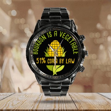 Discover Lacrosse Gift Bourbon Is A Vegetable I Whiskey Bourbon Drinking Baseball Tees Calendar Steel Band Watch