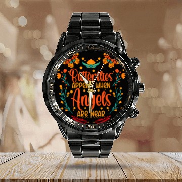 Discover Butterfly Entomologist Butterflies Entomologie Insects Baseball Tees Calendar Steel Band Watch