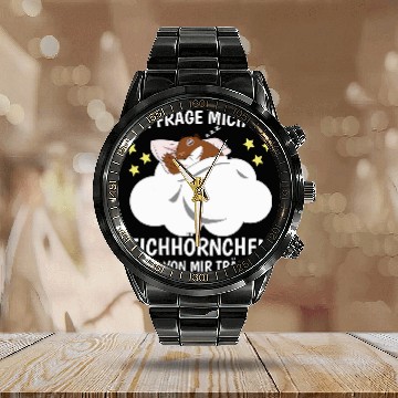 Discover Squirrel Pet Sleep Nightdress Sleep Top Dream Squirrel Calendar Steel Band Watch