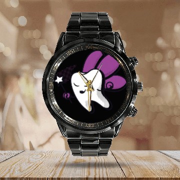 Discover Dental Assistant dentists Brace Teeth Tooth Fairy Angel 21 Calendar Steel Band Watch