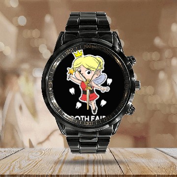 Discover Dental Assistant dentists Brace Teeth Tooth Fairy Angel 22 Baseball Tees Calendar Steel Band Watch