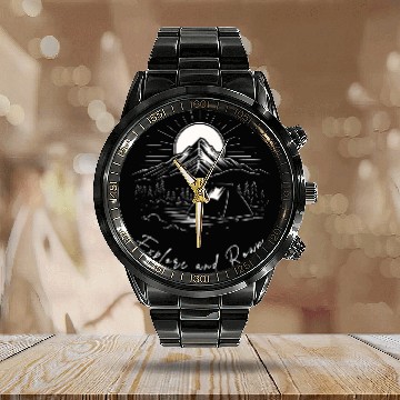 Discover Women Hiking Mountain Nature Sunrise Peak Explore Hers 10 Baseball Tees Calendar Steel Band Watch