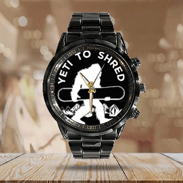 Discover Skiing Ski Snowboarder yetis T Mountain Snowman Snowboard Calendar Steel Band Watch Baseball Tees