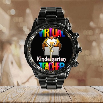 Discover Owl Pet Virtual Kindergarten Teacher Funny Owl Baseball Tees Calendar Steel Band Watch