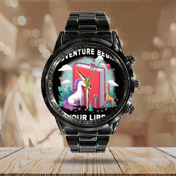 Discover Adventure Begins At Your Library Summer Reading Program 2024 213 Calendar Steel Band Watch