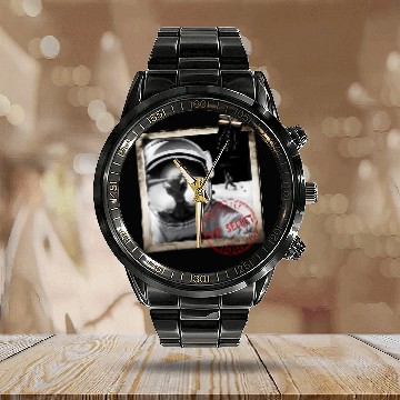 Discover Astronaut Encounters Alien bigfoots Conspiracy Theory UFO Fun Calendar Steel Band Watch