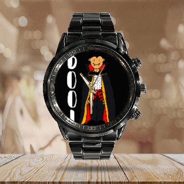 Discover Boo Vampire Halloween cute Calendar Steel Band Watch