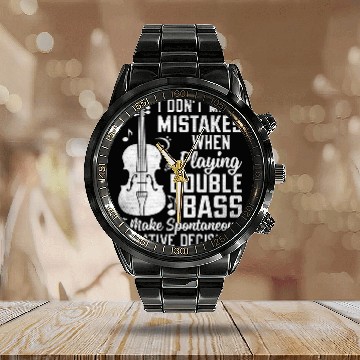 Discover Dont Make Mistakes Playing Double Bass Creative Decisions 4 Calendar Steel Band Watch