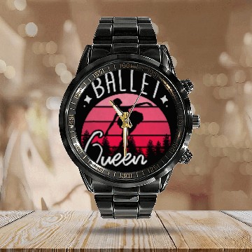 Discover Ballet Queen vintages Sunset Ballet Dancer Dancing Ballerina Calendar Steel Band Watch