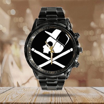 Discover Pirate Flag Artists Designers 2Illustrators Calendar Steel Band Watch