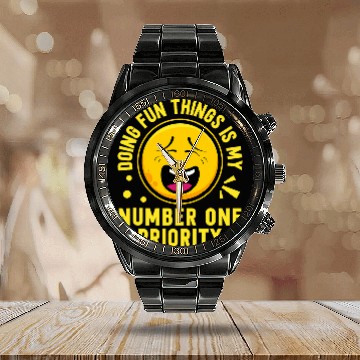 Discover Fun Things Friends Weekends Spring Break Summer Camping Calendar Steel Band Watch