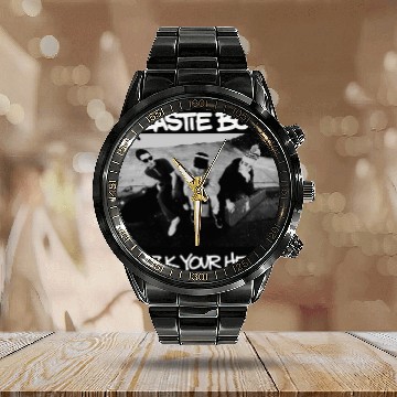 Discover Vintage Fade Beastie Boys Check Your Head Calendar Steel Band Watch