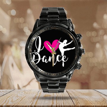 Discover I Love Dance Cute Dancer Dance Teacher Ballet Calendar Steel Band Watch