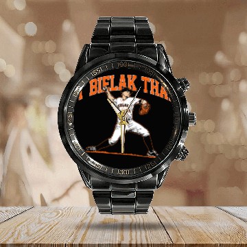 Discover Brandon Bielak It Bielak That Houston Baseball Calendar Steel Band Watch