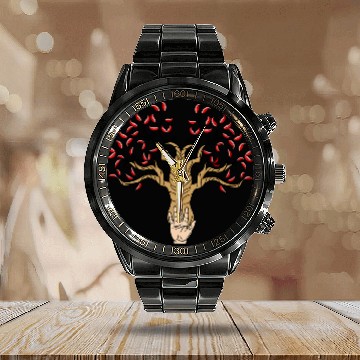 Discover Great Illustration Art Graphics Painting Creative Artwork Calendar Steel Band Watch