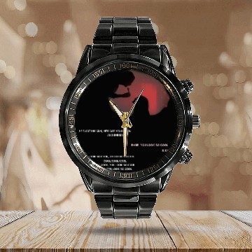 Discover Babe You Look So Cool Calendar Steel Band Watch, Robbers Song Calendar Steel Band Watch, Robbers