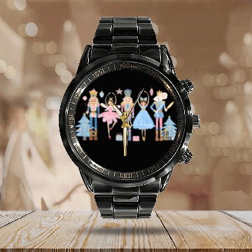 Discover In My Nutcracker Mom Era Christmas Nutcracker Ballet Festive Baseball Tees Calendar Steel Band Watch
