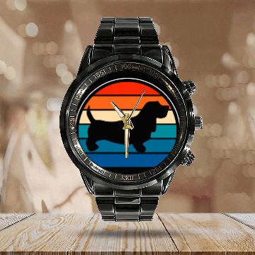 Discover Norfolk Terrier Retro vintages 70s 80s Style 1 Baseball Tees Calendar Steel Band Watch
