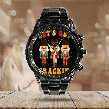 Discover Christmas Nutcracker Squad Lets Get Crackin Ballet Dance Calendar Steel Band Watch