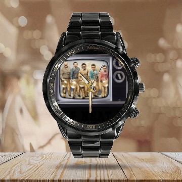 Discover 5-Neat SCTV Calendar Steel Band Watch