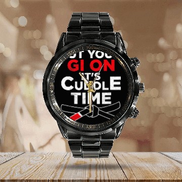 Discover Put Your Gi On Its Cuddle Time BJJ MMA Jujitsu Jiu Jitsu Baseball Tees Calendar Steel Band Watch