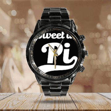 Discover Sweet As Pi Day 2Funny Math Teacher Number Lover 3 14 Baseball Tees Calendar Steel Band Watch