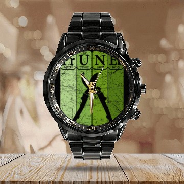 Discover Gardener Periodic Table Elements Plants Pruner Botanical Calendar Steel Band Watch