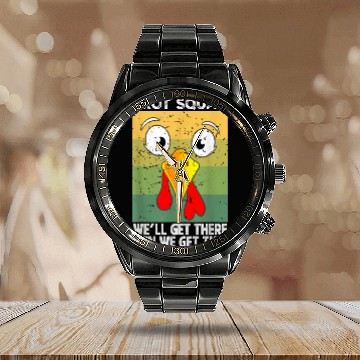 Discover Turkey Trot Squad Race Funny Thanksgiving Running Runner Calendar Steel Band Watch