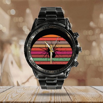 Discover Trick Insect Bug Retro Calendar Steel Band Watch